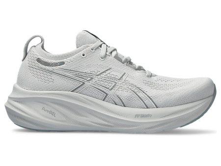 Asics Women s Gel-Nimbus 26 in Concrete Pure Silver Hot on Sale