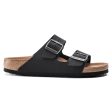 Birkenstock Arizona Vegan Birkibuc in Black Sale