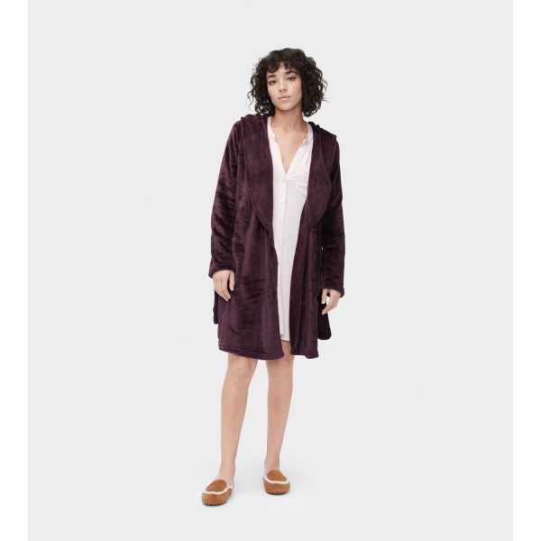 UGG Women s Miranda Fleece Robe in Port Online Hot Sale