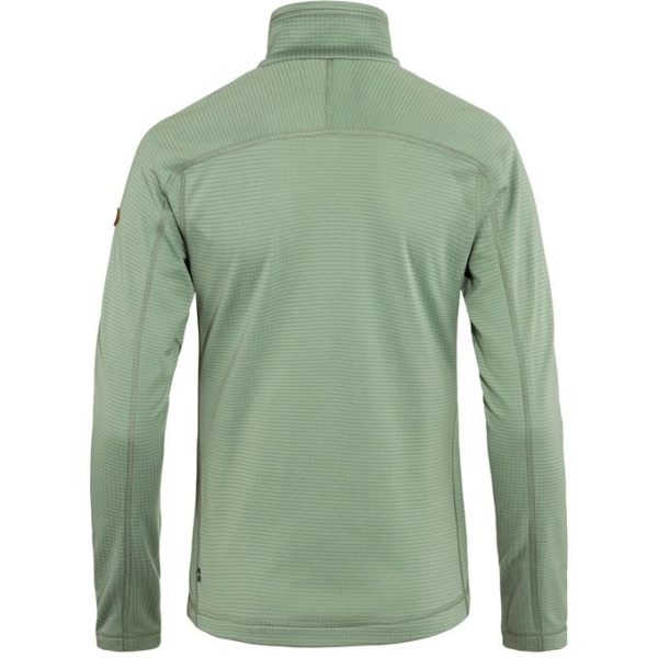 Fjallraven Women s Abisko Lite Fleece Jacket in Misty Green Hot on Sale