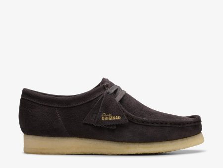 Clarks Men s Wallabee in Brown Slate Suede For Discount