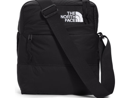 The North Face Nuptse Crossbody in Black For Sale